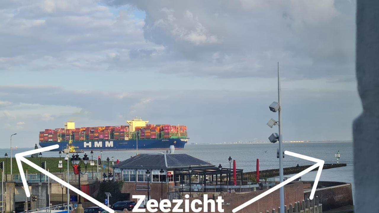 Appartement Havenzicht, Gelegen Aan Zee Met Zeezicht Vlissingen Eksteriør bilde